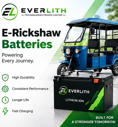 E-Rickshaw Batteries
