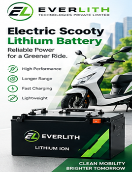 Everlith Performance Scooty Battery