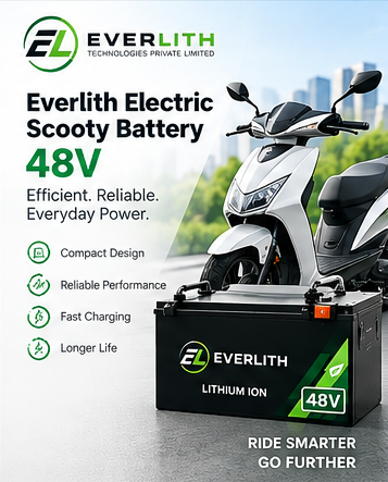 Everlith Electric Scooty Battery 48V