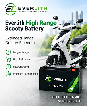 Everlith Electric Scooty Battery 72V